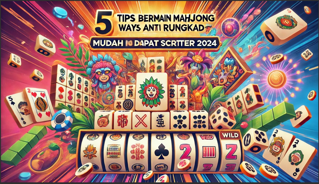 5 Tips Bermain Mahjong Ways Mudah Dapat Scatter